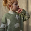 Moon Sweater - Nordic Nep Green